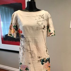 Zara Boat Neck Sheath Dress